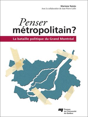 cover image of Penser métropolitain